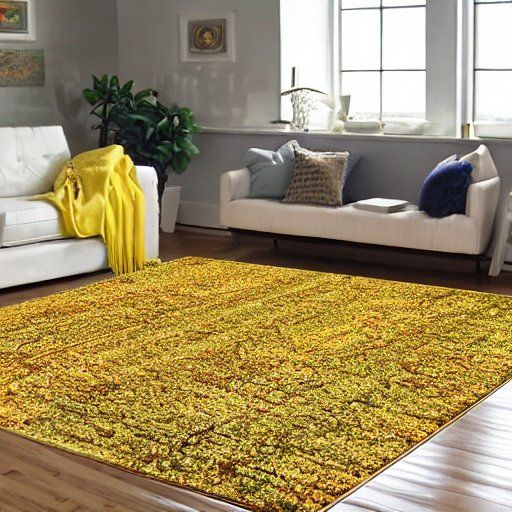 Yellow Area Rug 8x10