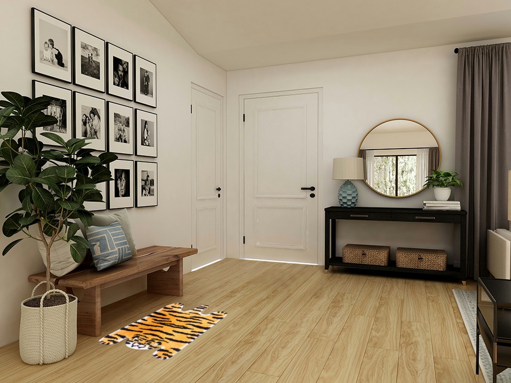 Cartoon Tiger Shaped Mats Anti-Slip Bathroom Mats Bedroom Doormats Area Rugs Bathmat Carpet Rugs Bathmat Home Decor (M(20''X35'')) in Transitional Minimalistic Entryway