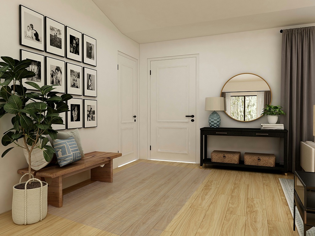 SAFAVIEH Montauk Collection Area Rug - 5' x 8', Beige & Ivory, Flat Weave Farmhouse Boho Cotton Design, Easy Care, Ideal for High Traffic Areas in Living Room, Bedroom (MTK701B) in Transitional Minimalistic Entryway