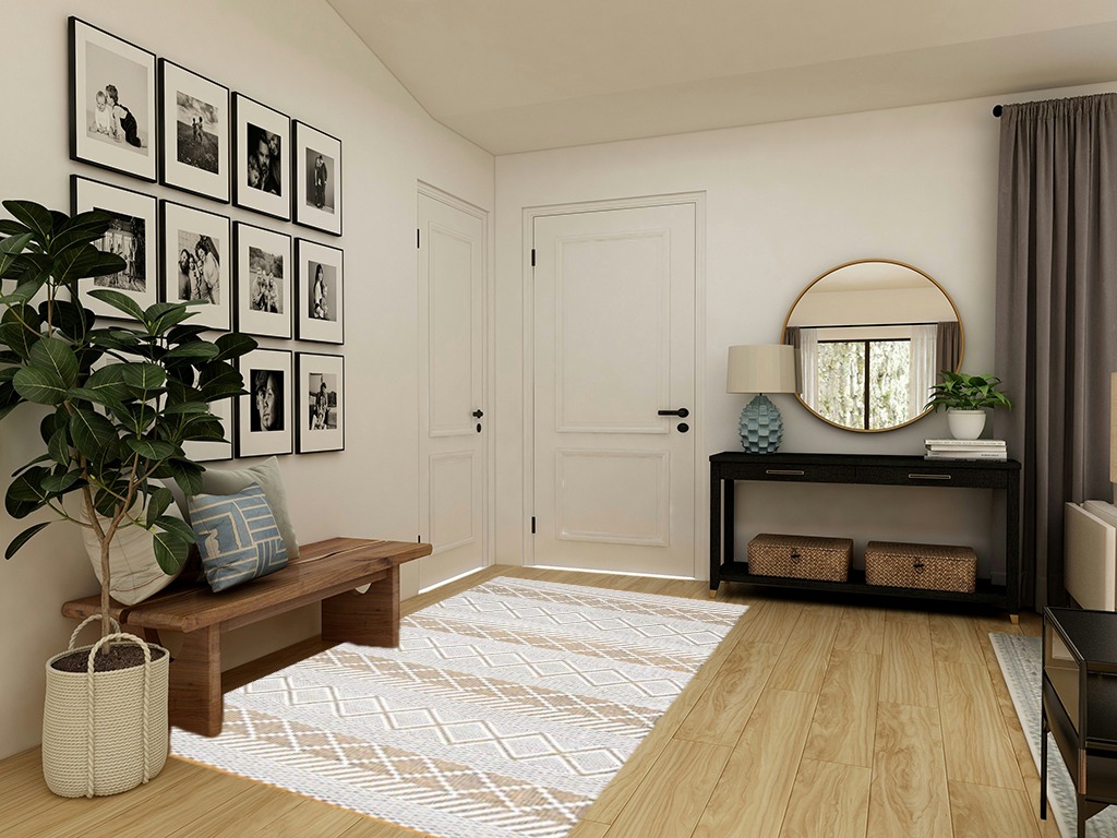 SAFAVIEH Natura Collection Area Rug - 5' x 8', Ivory & Yellow, Handmade Wool, Ideal for High Traffic Areas in Living Room, Bedroom (NAT854C) in Transitional Minimalistic Entryway