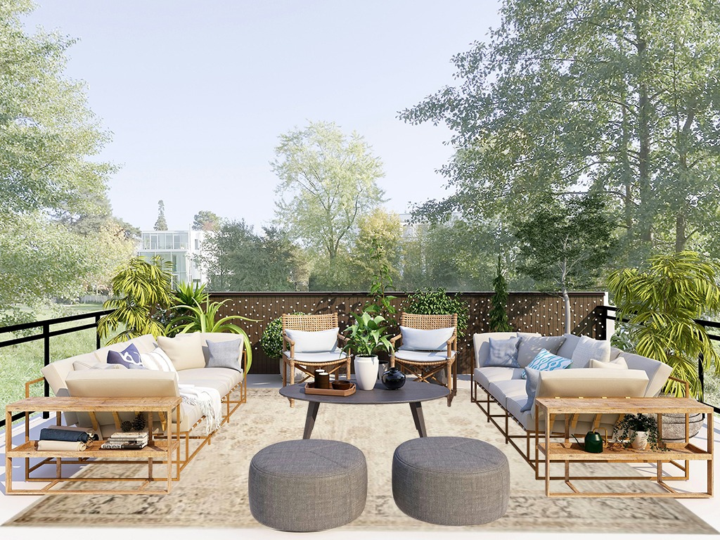 SAFAVIEH Vintage Collection Area Rug - 8' x 10', Stone, Oriental Distressed Viscose Design, Ideal for High Traffic Areas in Living Room, Bedroom (VTG117-440) in Scandinavian Modern Patio