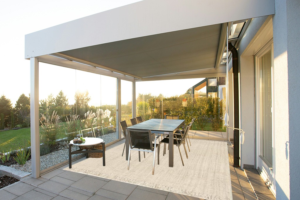 Rug ideas in Silver and Grey Outdoor Patio