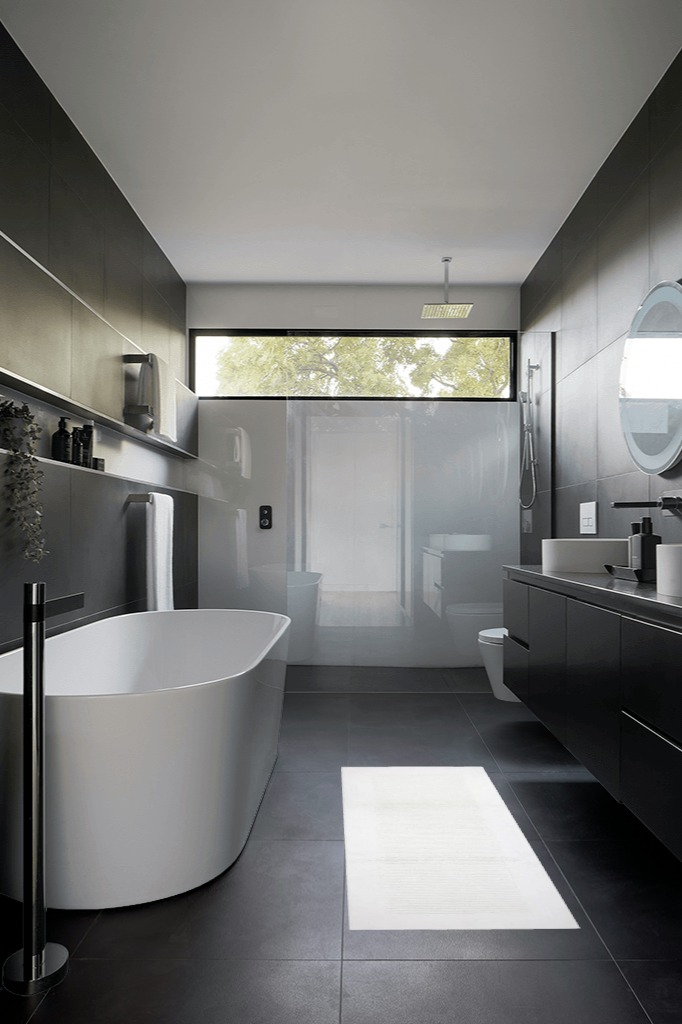 Large bathroom rug ideas