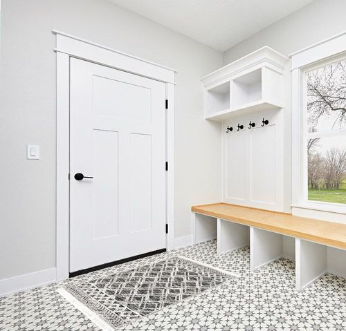 nuLOOM Ansley Moroccan Lattice Tassel Area Rug in White Modern Entryway