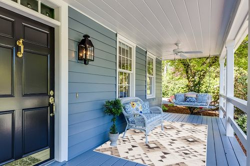 ‎Ivory/Brown ‎Shag & Flokati ‎Non shedding ‎Living Room ‎Area Rug in Light Blue Patio