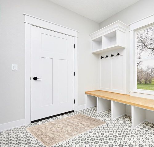 Marconi Ivory Area Rug Laurel Foundry Modern Farmhouse Rug Size: Rectangle 3'3" x ... in White Modern Entryway