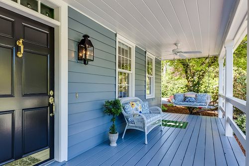 Outdoor Rug Carpet Indoor Area-Rug Merry Christmas Tree Winter Snow Green Black Buffalo Plaid Washable High Traffic Bedroom Kitchen Mat Backyard Patio Porch Rug, 5 X 8 in Light Blue Patio