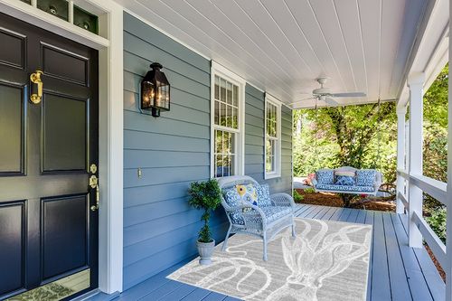 nuLOOM Thomas Paul Power loomed Octopus Area Rug, 5' x 8', Grey in Light Blue Patio