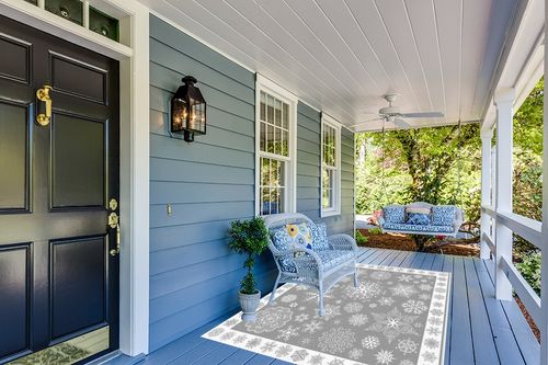 Christmas Snowflake Area Rug Rectangle Carpets Abstract Geometry,Non Slip Floor Mats Carpet Washable Indoor Doormats Accent Mat Grey White Home Decor Non-Shedding Area Rugs 60x96In in Light Blue Patio