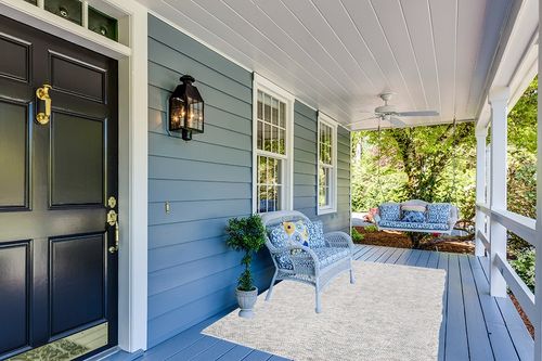 SAFAVIEH Natura Collection Area Rug - 5' x 8', Grey & Ivory, Handmade Wool, Ideal for High Traffic Areas in Living Room, Bedroom (NAT182F) in Light Blue Patio