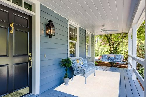 nuLOOM Loni Solid Machine Washable Shag Area Rug, 5' x 8', White in Light Blue Patio