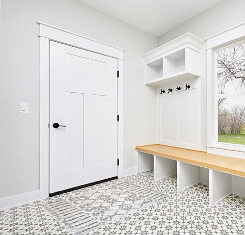 Dynamic Rugs Nordic Collection Runner Rug, 2'7" x 5', White/Silver in White Modern Entryway