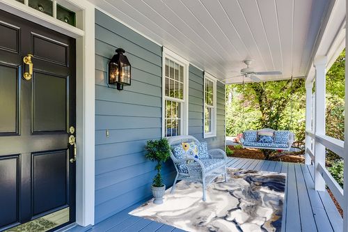 Abani Rugs Abstract Design 5’3” x 7’6” (5'x8') Bedroom Rug - Grey, Brown & Blue Modern Multi-Dimensional Non-Shedding Area Rug in Light Blue Patio