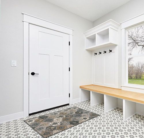 Lahome Moroccan Trellis Area Rug, 3x5 Washable Bedroom Rug Indoor Non-Slip, Small Oriental Accent Throw Rug for Kitchen Entryway Bathroom Living Room Office Carpet (Grey, 3x5ft) in White Modern Entryway