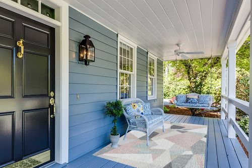 Rugs America Mika Collection MO60A Milkshake Contemporary Geometric Area Rug 5'0"x7'6" in Light Blue Patio