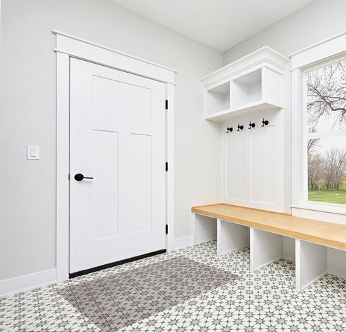 Rugshop Contemporary Distressed Stripe Stain Resistant Flat Weave Eco Friendly Premium Recycled Machine Washable Area Rug 3'3"x5' Beige in White Modern Entryway