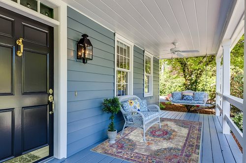 Leick Home 596114 Oryn Vintage Multicolor Medallion Boho Chic Living Room Bedroom Area Rug Rectangle 5'3" x 7'7" in Light Blue Patio