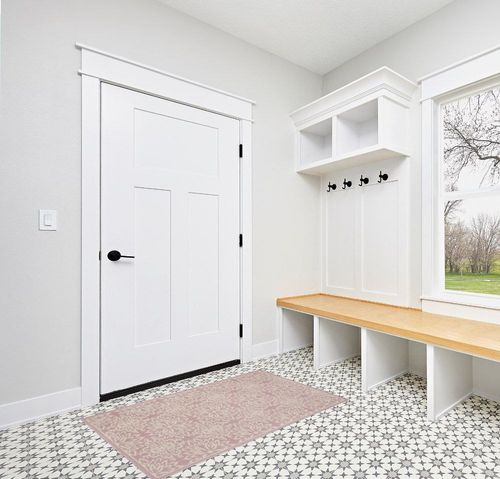 Nourison Jubilant Floral Ivory/Pink 3' x 5' Area -Rug, Easy -Cleaning, Non Shedding, Bed Room, Living Room, Dining Room, Kitchen (3x5) in White Modern Entryway