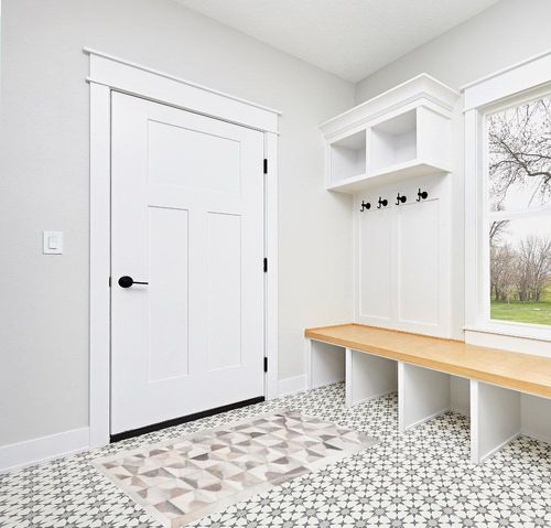 SAFAVIEH Studio Leather Collection 3' x 5' Grey/Ivory STL224F Handmade Mid-Century Modern Leather Area Rug in White Modern Entryway