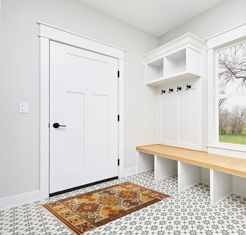 Fab Habitat Boho Kilim Area Rug - Monticello Multi - Handwoven, Natural Fiber, Soft Underfoot - Natural Wool - Living Room, Dining Room, Bedroom - 3x5 ft in White Modern Entryway