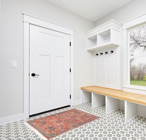 nuLOOM Sonja Flatweave Accent Rug, 3x5, Multi in White Modern Entryway