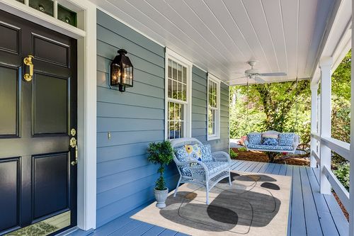 nuLOOM Rylee Abstract Machine Washable Indoor/Outdoor Area Rug, 5x8, Grey in Light Blue Patio