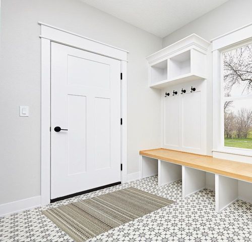 Garland Rug Carnival Area Rug, 3-Feet by 5-Feet, Random Earthtone Stripes (Color and Design May Vary) in White Modern Entryway
