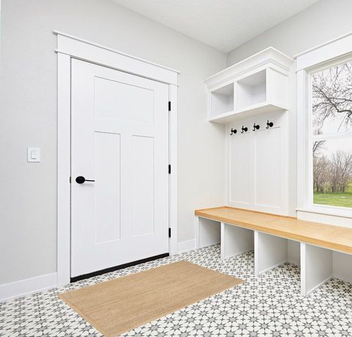 nuLOOM Elijah Farmhouse Seagrass Area Rug, 3' x 5', Beige in White Modern Entryway