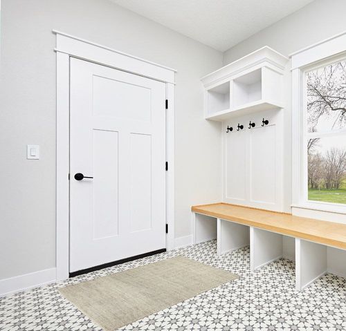 nuLOOM Elfriede Farmhouse Jute Blend Accent Rug, 3x5, Natural in White Modern Entryway