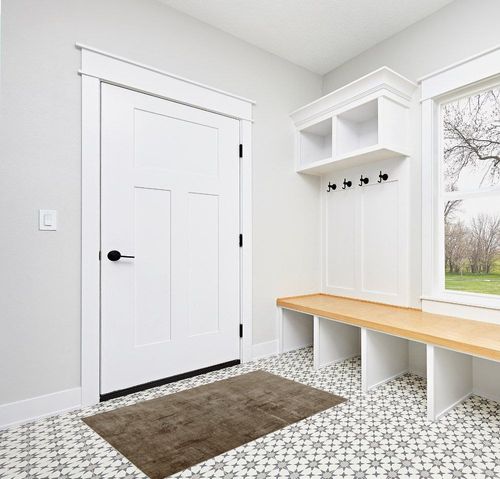 RUGGABLE Impasto Washable Rug - Perfect Modern Area Rug for Living Room Bedroom Kitchen - Non-Slip, Pet & Child Friendly, Stain & Water Resistant - Durable - Natural 3'x5' (Standard Pad) in White Modern Entryway