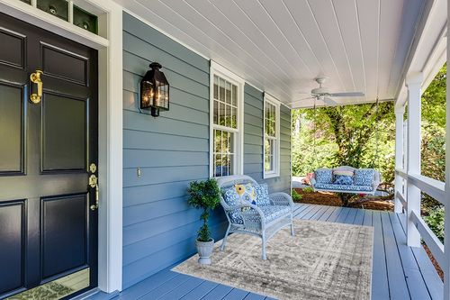 ‎Charcoal ‎Bohemian ‎Stain Resistant ‎Living Room ‎Area Rug in Light Blue Patio