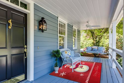 ALAZA Happy Snowman Merry Christmas Non Slip Area Rug 5' x 7' for Living Dinning Room Bedroom Kitchen Hallway Office Modern Home Decorative in Light Blue Patio