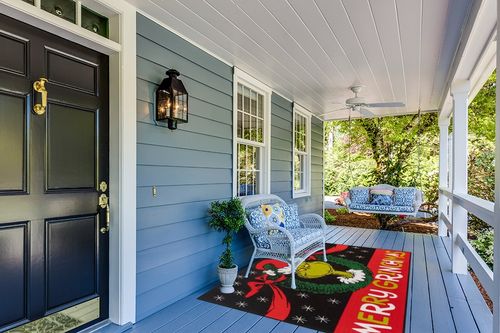 Gertmenian Kids Playroom & Game Room Carpet, The Grinch Childrens Rug, Kids Novelty Home Decor, Ideal Area Rug for Child Bedroom 54x78, Merry Grinchmas Wreath, 28601 in Light Blue Patio