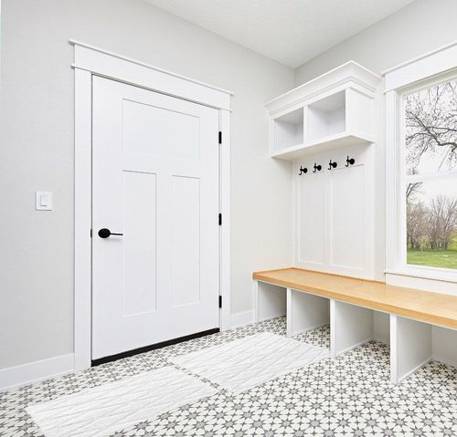 Vera Wang Tufted Diamond 2 Piece Reversible Bath Rug Set (White) in White Modern Entryway