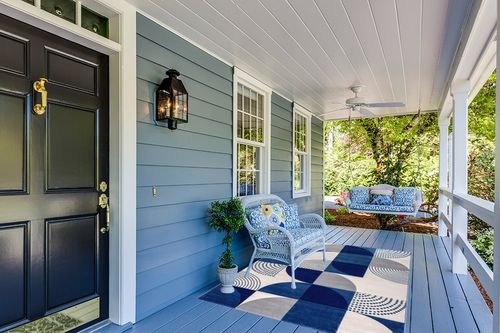 Well Woven Good Vibes Margot Blue Modern Geometric Boxes & Lines 5'3" x 7'3" 3D Texture Area Rug in Light Blue Patio