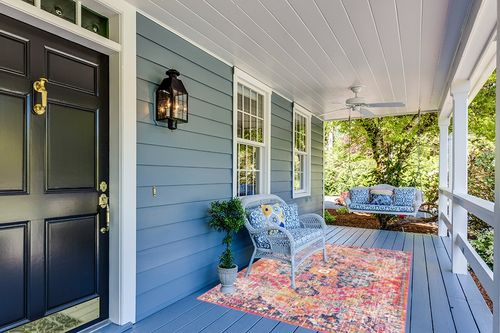 Artistic Weavers Odelia Vintage Bohemian Area Rug,5'3" x 7'3",Purple/Orange in Light Blue Patio