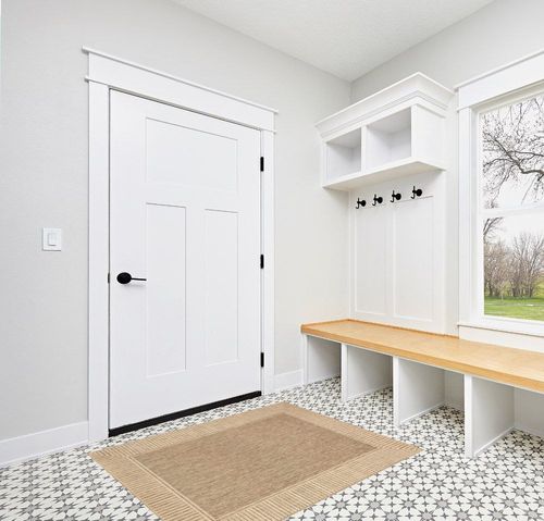 nuLOOM Asha Simple Border Indoor/Outdoor Area Rug, 3' 6" x 5', Light Brown in White Modern Entryway