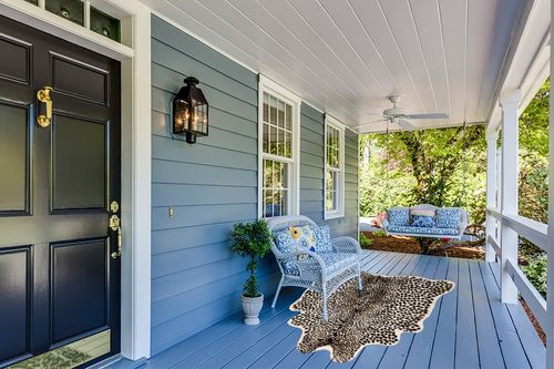 Huichenxing2021FURSTORE Faux Cheetah Area Rug Animals Printed Hide Mats Leopard Faux Hide Area Rug 5.2ft x 6.5ft/ 63 x 78.7inch / 160 x 200cm in Light Blue Patio