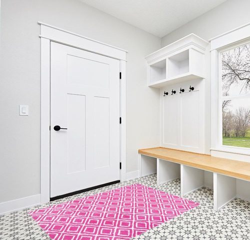 Soft Area Rugs for Bedroom Living Room in White Modern Entryway