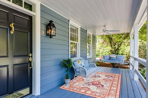 INGEROOM Area Rug 5x7 Boho Area Rug Machine Washable Area Rug Door Mat Vintage Indoor Entrance Flodable Thin Rug with Non Slip Backing for Living Room Bedroom Bathroom Kitchen 5x7 Ares Rugs, Red in Light Blue Patio