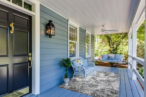 Area Rug Living Room Rugs - 5x7 Large Soft Indoor Neutral Modern Abstract Low Pile Washable Rug Carpet for Bedroom Dining Room Farmhouse Home Office - Grey in Light Blue Patio