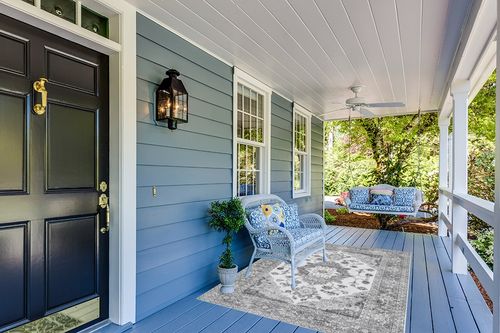 Area Rug Living Room Rugs: 5x7 Large Machine Washable Boho Carpet Vintage Medallion Floral Indoor Non Slip Decor Carpets for Under Dining Table Bedroom Farmhouse Nursery Home Office Grey in Light Blue Patio