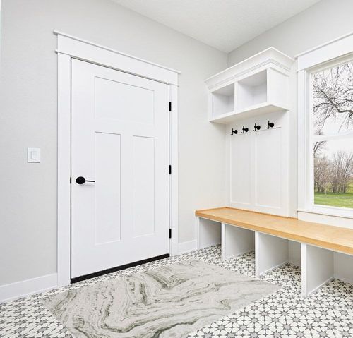 Abani Atlas 4'x6' Green/Grey Area Rug, Abstract Marble - Durable Non-Shedding - Easy to Clean in White Modern Entryway