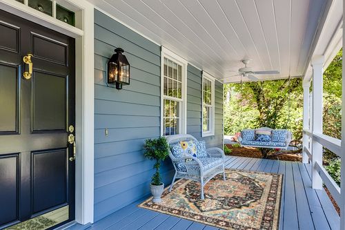 Gertmenian Boho Area Rug, 5x7 Standard Home Decor for Entryway, Bedroom, Living Room, Office, Kitchen Non Slip, Low-Pile, Printed Indoor Accent Rugs Center Medallion, Tiefi Black Multi, 28541 in Light Blue Patio