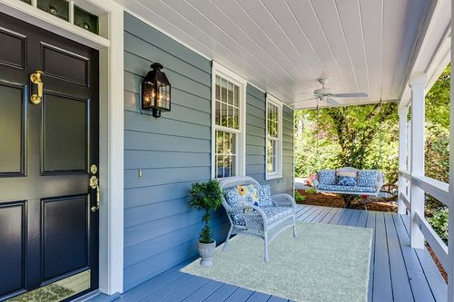 Well Woven Elle Basics | Emerson Shag Seafoam Green | Textured Area Rug (5'3" x 7'3") in Light Blue Patio