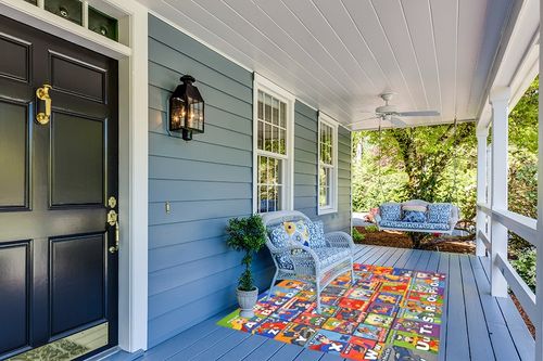 KC Cubs DC Super Hero Rug - ABC Alphabet - Traits & Emotions Playrug - Educational & Learning Carpets - Children’s Play - Rectangular Kids Play Carpet - Toddlers 2 & Up - Playroom, Classroom, Bedroom in Light Blue Patio