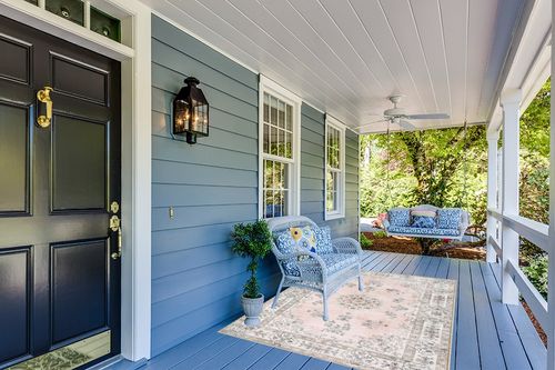 Lahome Boho Machine Washable 5x7 Area Rug,Soft Large Pink Boho Living Room Rug for Bedroom Girls Nursery Mat,Ultra-Thin Non-Slip Playroom Dining Carpet for Home Door Office Kid Room, Peach in Light Blue Patio