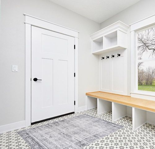 VIPBED Rug,4x6 Washable Area Rug for Living Room,Vintage Distressed Rug with Anti-Slip Backing,Ultra-Thin Low Pile Rug Boho Farmhouse Rug for Home Decor(Grey,4'x6') in White Modern Entryway