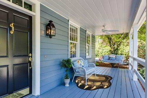 Bear Claw Rustic Lodge Paw Area Rug 3'8 W X 4'10 L in Light Blue Patio