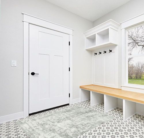 Art&Tuft Washable Rug, Anti-Slip Backing Abstract 4x6 Rug, Stain Resistant Rugs for Living Room, Foldable Machine Washable Area Rug (TPR20-Grey, 4'x6') in White Modern Entryway